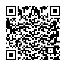 QR-код для номера телефона +2698767531