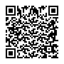 QR код за телефонен номер +2698767552