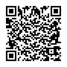 QR kód a telefonszámhoz +2698767583