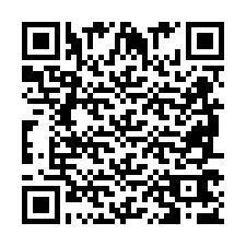 QR Code for Phone number +2698767623