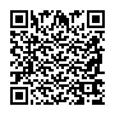 Código QR para número de telefone +2698767635