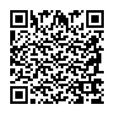 QR Code สำหรับหมายเลขโทรศัพท์ +2698767650