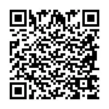 QR-код для номера телефона +2698767666