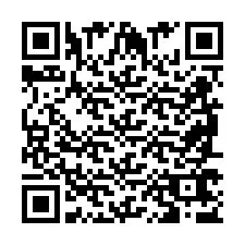 QR kód a telefonszámhoz +2698767669