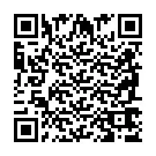 Código QR para número de telefone +2698767690