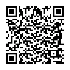 QR код за телефонен номер +2698767724