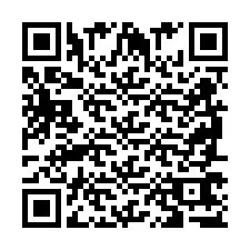 QR Code for Phone number +2698767728