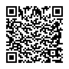 QR-code voor telefoonnummer +2698767738