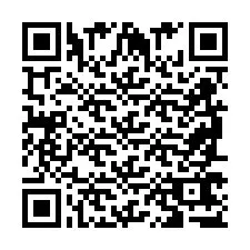 QR Code pour le numéro de téléphone +2698767769