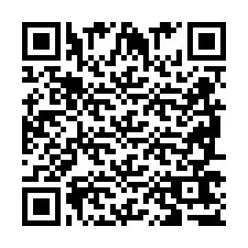 QR Code pour le numéro de téléphone +2698767772