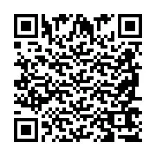 QR Code pour le numéro de téléphone +2698767779