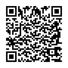 QR Code pour le numéro de téléphone +2698767784