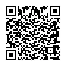 QR-code voor telefoonnummer +2698767788