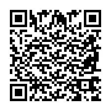 Código QR para número de telefone +2698767807