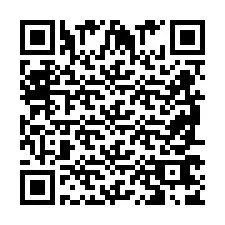 Código QR para número de telefone +2698767839