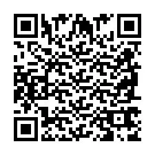 QR Code สำหรับหมายเลขโทรศัพท์ +2698767848