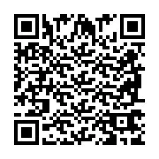 Código QR para número de telefone +2698767912