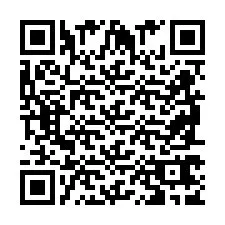 Código QR para número de telefone +2698767949