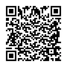 QR-код для номера телефона +2698767976