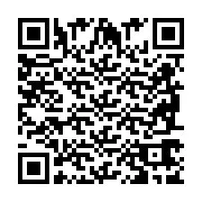 QR-код для номера телефона +2698767982