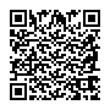 QR-код для номера телефона +2698767988