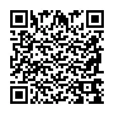 QR-Code für Telefonnummer +2698768015