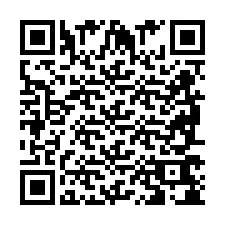 Código QR para número de telefone +2698768032