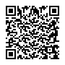 Código QR para número de telefone +2698768040