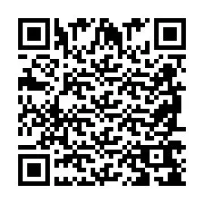 QR kód a telefonszámhoz +2698768169