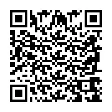 QR-Code für Telefonnummer +2698768184