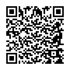 QR kód a telefonszámhoz +2698768227