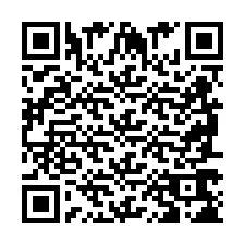 QR-Code für Telefonnummer +2698768298