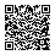 QR kód a telefonszámhoz +2698768343