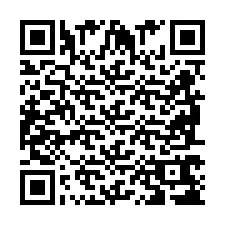 QR kód a telefonszámhoz +2698768346