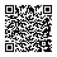 QR kód a telefonszámhoz +2698768348