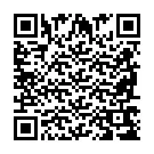 Codice QR per il numero di telefono +2698768357