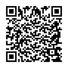 Codice QR per il numero di telefono +2698768359