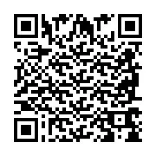 QR код за телефонен номер +2698768416