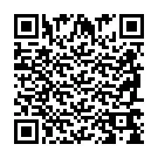 Código QR para número de telefone +2698768420