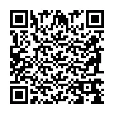 QR Code pour le numéro de téléphone +2698768440