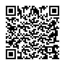 QR-код для номера телефона +2698768504