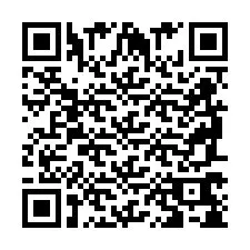 QR-код для номера телефона +2698768510