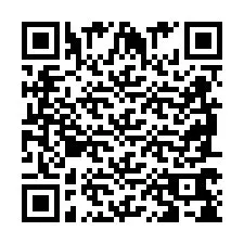 Código QR para número de telefone +2698768518