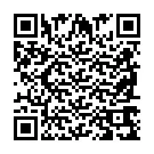 QR Code pour le numéro de téléphone +2698769189