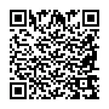 Codice QR per il numero di telefono +2698769197