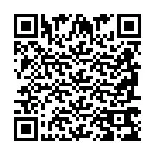 QR-code voor telefoonnummer +2698769214