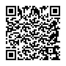 Codice QR per il numero di telefono +2698769219