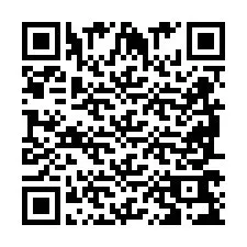 QR-code voor telefoonnummer +2698769236