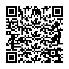 QR код за телефонен номер +2698769247