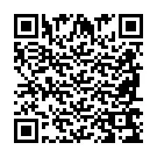 Código QR para número de teléfono +2698769267